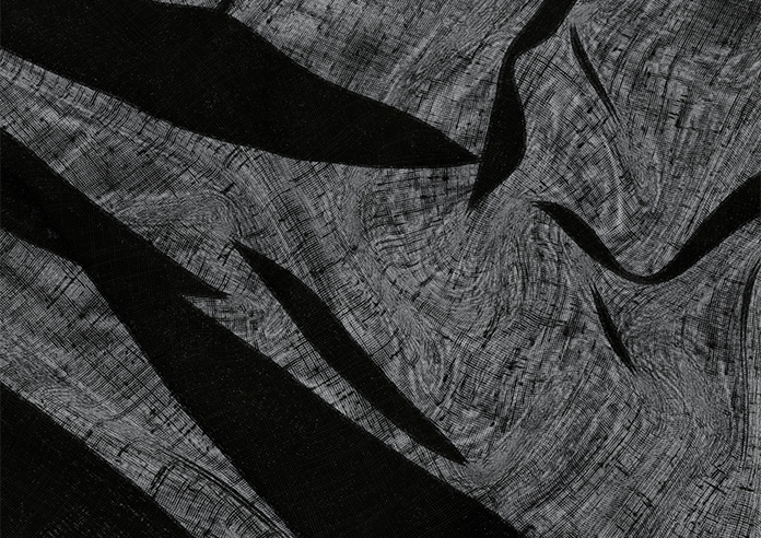 Brescia Voile, Raven Black - Made to Measure Curtains - Image 4